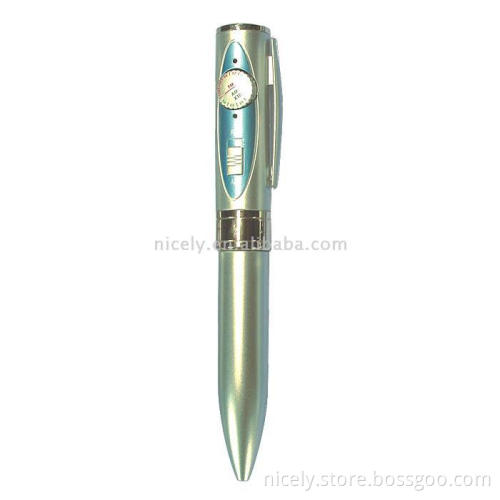 AM/FM two band radio pen with volume control earphone